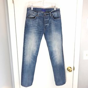 Jimmy Choo for H&M Men’s Blue Rare Medium Wash Denim Jeans